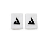 JOOLA Trinity - Paquete de 2 muñequeras Blancas con Material de Rendimiento Que Absorbe la Humedad, Banda elástica de 4 Pulgadas para muñecas, Accesorio de Tenis de Mesa y Pickleball