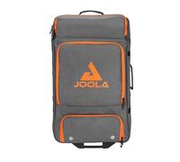 JOOLA Vision Suitcase - Bolsa de Equipaje de 27 Pulgadas con Ruedas y asa, Bolsa Mediana a Cuadros, Bolsa de Tenis de Mesa o Pickleball, Bolsa de Equipo para torneos y Viajes, Color Naranja