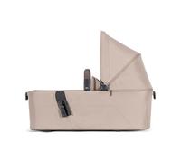 Joolz Aer2 Capazo Plegable para Recién Nacido | Compatible con Silla de Paseo Joolz Aer 2, Plegado con una Mano, Colchón Transpirable y Capota Extensible - Sandy Taupe