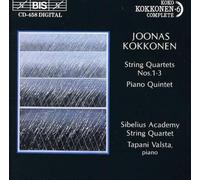 Joonas Kokkonen: String Quartets Nos. 1 - 3; Piano Quintet