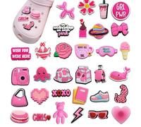 joonnair 37 Piezas Adornos para Zapatos, Shoe Charms PVC, Pins para Crocs, Decoración de Zapatos para Enfermeras, jibbitz Zapatos Clog Regalos, para Adultos, Niños y Niñas