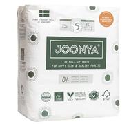 Joonya - Pañales para bebé, talla 5 XL (22-36 libras) - 1 bolsa de 23 unidades, no tóxicos, ecológicos, ultradelgados, para uso nocturno, fabricado en Dinamarca