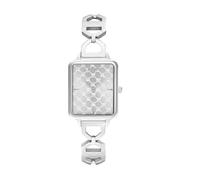 Joop! 2036591 - Reloj de pulsera analógico para mujer (correa de acero inoxidable, resistente al agua, 5 bar, incluye caja de regalo), plata