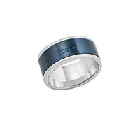 JOOP! anillo de acero inoxidable para hombre, bicolor, en estuche de regalo, 2027727