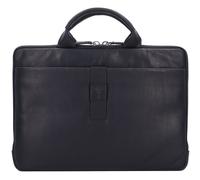 Joop! Bolsa para portátil Loreto Samu Piel RFID Compartimento para portátil 38 cm negro