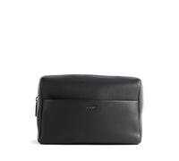 JOOP! Cardona Eris Neceser negro, cuero, 25 x 17 x 13cm