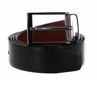 JOOP cinturón Adjustable Coll. Belt 3,5 CM W110 Black-Cognac