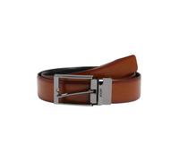 JOOP cinturón Adjustable Coll. Belt 3,5 CM W110 Black-Cognac