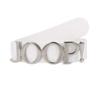 Joop! Cinturón Piel 90 cm color plata