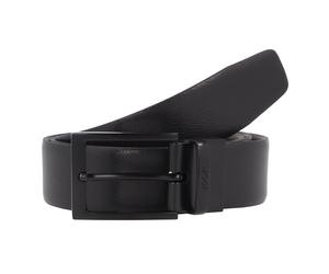 Joop! Cinturón reversible Haka de cuero 100 cm gris