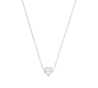 JOOP! Collar de plata de ley 925 para mujer, joya para el cuello, parcialmente con piedras preciosas, plata 925 rodiada, se entrega en una caja de joyería a juego.