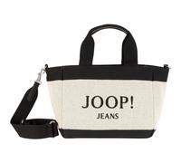 JOOP! Jeans Bolso de mano 'Calduccio Tela Yvette' beige / negro One Size beige / negro