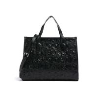 JOOP! Jeans Iniziale Spiega Aurelia Bolso de mano negro, imitación de cuero, mujer