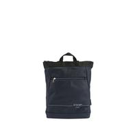 Joop Jeans Mochila 'Cartello Elva' azul oscuro / gris claro / blanco One Size azul oscuro / gris claro / blanco
