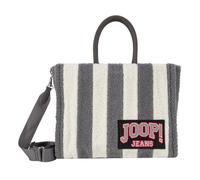JOOP! Jeans Squadra Aurelia Bolso de mano gris/blanco, de piel sintética, mujer