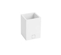 JOOP! Lifestyle - Recipiente cuadrado (7,5 x 11 cm), color blanco