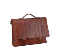 Joop! maletín bolsa de ordenador portátil con compartimento para portátil Cerratano Kreon Briefbag Cognac marrón