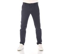 Joop! Pantalones chinos para hombre Steen - Slim Fit - Azul - Azul - W29-W40 Stretch Algodón, Marina (405), 36W x 30L