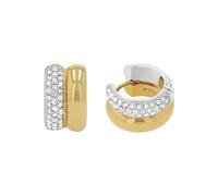 JOOP! Pendientes de aro para mujer, color plata, se entregan en caja de regalo de joyería.