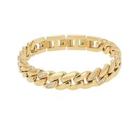 Joop! - Pulsera para Mujer en Acero inoxidable - Chapados en Oro/Dorado - con Circonita - JOO-B0008
