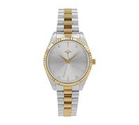 JOOP! Reloj analógico de Cuarzo para Mujer con Pulsera de Acero Inoxidable, Color Plateado, Resistente al Agua hasta 10 Bares, Viene en una Caja de Regalo, 2039568