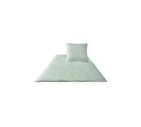 JOOP Ropa de cama de satén Cornflower 2x 70x90cm/200x200cm Plata plata