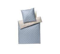 JOOP Ropa de cama de satén Cornflower 70x90cm/140x200cm Bright Blue azul claro