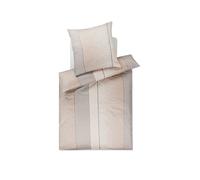 JOOP Ropa de cama de satén LEO 70x90cm / 140x200cm arena beige
