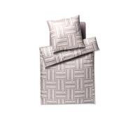 JOOP Satin Bettwäsche Weave 70x90cm/140x220cm Arena camel