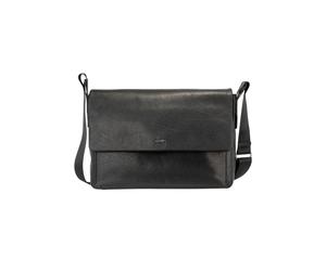 Joop! Teramo Mensajero Piel natural 37 cm Compartimento para el portátil negro