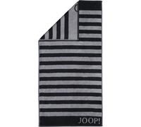 Joop! Toallas Classic Stripes 1610 Negro - 90, 100 % algodón, toalla de sauna 80 x 200 cm