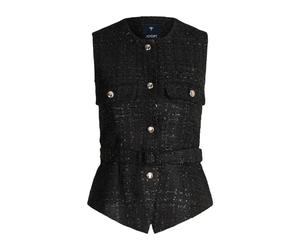 Joop! - Viola Tweed Vest - Jackets - Mujer - Negro - M -