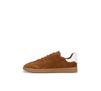 JOOP! Zapatillas deportivas bajas 'Velluto Misto Ike' cognac / blanco 45 cognac / blanco