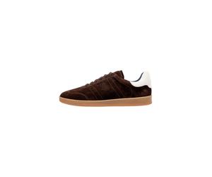 JOOP! Zapatillas deportivas bajas 'Velluto Misto Ike' marrón / blanco 41 marrón / blanco