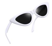 Joopin Blancas Ojos de Gato Gafas de Sol Mujer Polarizadas Cateye Retro Vinatge Modernas Elegantes Fashion Trendy Sunglasses Women Oculos de Sol Mulher