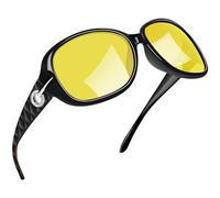 Joopin Gafas de Conducción Nocturna para Mujer Gafas Visión Nocturna Conducir Noche Protección UV400