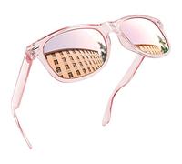 Joopin Gafas de Sol Mujer Hombre Clásicas Polarizadas Cuadradas de Moda Marco Rosa Gafas Con Efecto Espejo Fashion Sunglasses Men Women Óculos de Sol