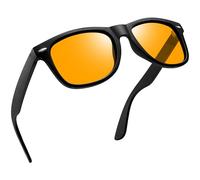 Joopin Gafas Naranjas Gaming Pantallas Hombre y Mujer Protección UV400