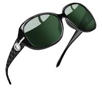 Joopin Polarizadas Gafas de Sol Mujer Grandes de Moda Verdes Protección UV400 para Conducir Playa Sunglasses Women Oversize Óculos de Sol Mulher