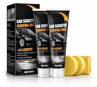Jooseen Car Scratch Remover Kit, 2026 New Scratch Repair Paste, 120ml Polish Wax with Sponge & Towel, for Deep/Minor Scratches, Swirl Marks & Scuffs, All Paint Types (2PCS)