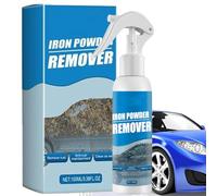 Jooseen Iron Powder Remover Spray | Rust Remover Spray for Metal | Quick-Acting Formula | Multipurpose Care for Cars Wheels Tools Chains (1PCS)