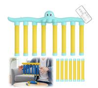 Jooseen Reflex Challenge Game Falling Sticks, Hand Eye Coordination Catching Stick Game for Kids and Athletes, Reaction Speed Training Toy for Parties Practice and Group Play (Blue3)