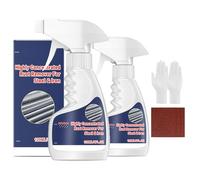 Jooseen Steel Rust Cleaner Spray 120ml, Heavy Duty Metal Rust Treatment for Tools, Stainless Steel & Automotive Parts, Fast Acting Surface Restorer for Iron Equipment and Workshop Maintenance (2PCS)