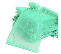 JOOTUEPO 100 Piezas Bolsas de Organza de Regalo de Organza Lavanda 7x9CM Bolsas de Organza de Regalo de Organza con Cordón para Boda Favores Joyas y Dulces Baby Shower Cumpleaños