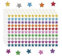 JOOTUEPO 3000 Pcs Pegatinas Gomets Stickers Estrellas, Recompensa Niños Decoración Regalo Manualidad Infantil Marcar Organizar Objeto Hogar Aula Oficina Multicolor