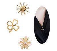 JOOTUEPO 3Pcs Broche Mujer, Broches para Ropa Mujer, Imperdibles, Broches para Vestidos, Broche Para Vestidos De Fiesta, Adecuado para el Uso Diario de Los Trabajadores de Oficina