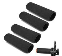 JOOTUEPO 4 Piezas Universales De Esponja para Manillar, Empuñaduras de Espuma para Manillar, Confort y Reducción de Vibraciones, Accesorio Suave para De Moto/Bicicleta