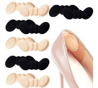 JOOTUEPO 6 Piezas Taloneras para zapatos, almohadillas para talones reducir talla zapato, almohadillas taloneras antirozaduras zapatos, protector talon zapato para mujeres y hombres