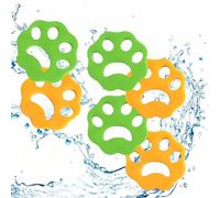 JOOTUEPO Quita Pelos Mascota, 6 PCS Atrapa Pelos Lavadora Mascotas, Elimina Pelo de Perro/Gato, Pelusas y Suciedad-Compatible con Todas Las Lavadoras