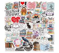 JOOTUEPO Stickers Aesthetic, 50 StickersPegatinas Vinilo Impermeable, Decorativa para Bricolaje, Ordenador Portatil, álbum de recortes, Maleta, Guitarra, Libros, Teléfono móvil, Calendario, etc